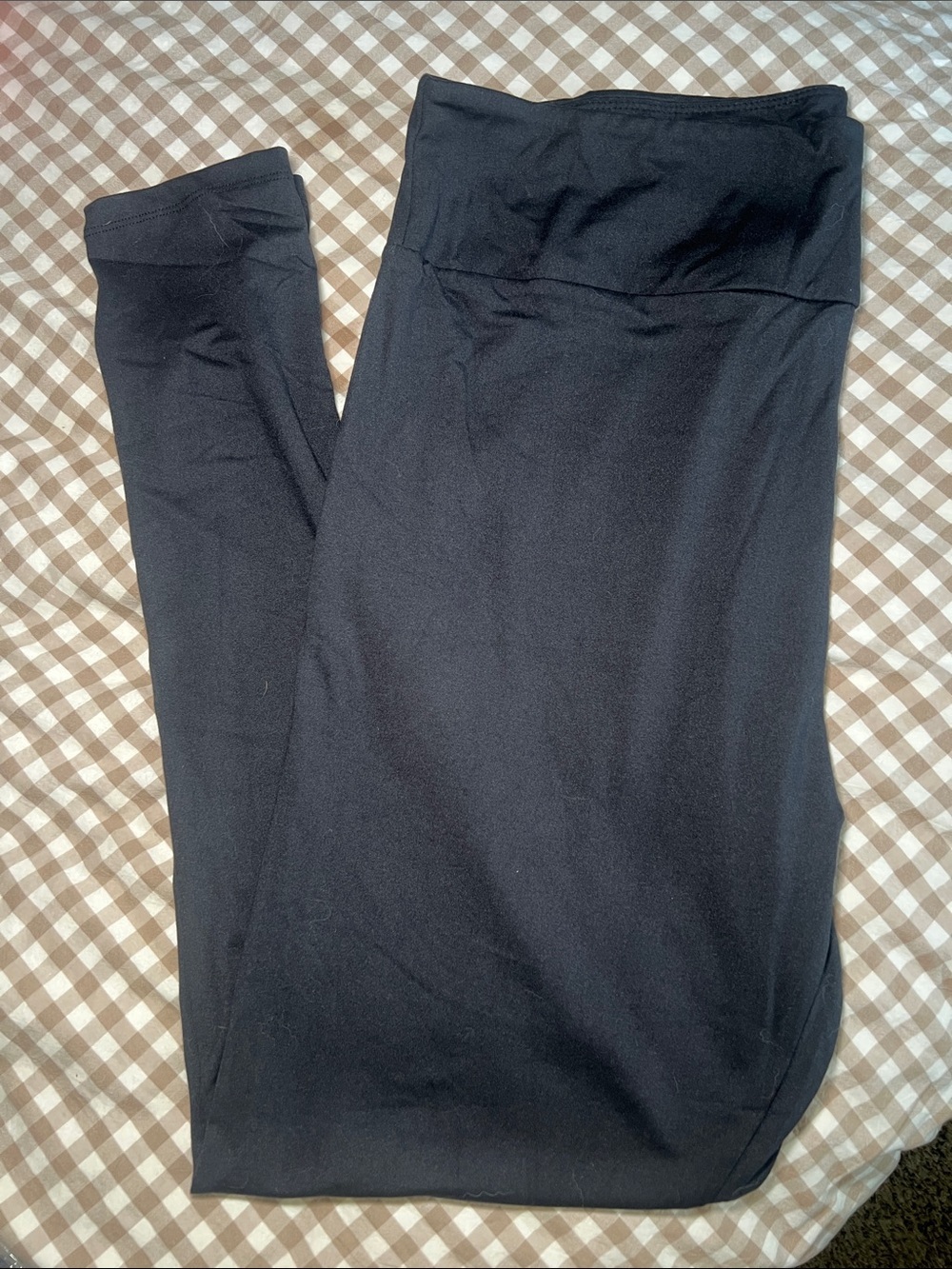 LuLaRoe Black TC2 Stretch Leggings